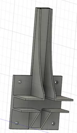 Motormount for Depron EuroFighter