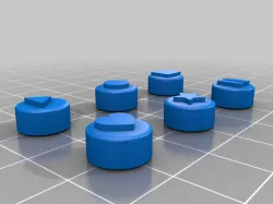 MPS430 Push Button cap