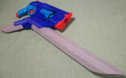 Nerf TRAILBLAZER GUNBLADE MOD
