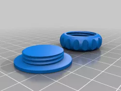 Packraft trackng fin and scupper plug
