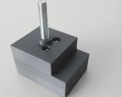 Parametric Compound Block for Vevor Lathe