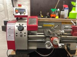 Proxxon 24010 Lunetta fissa per pezzi lunghi per tornio PD 250/E