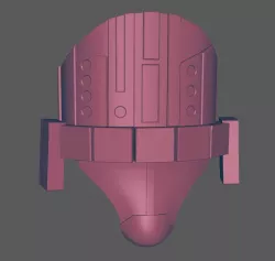 Phase 3 Clone Trooper Triton Squad abs/belly plate (The Force Unleashed)