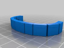 Phase 3 Clone Trooper Triton Squad belt with ammo boxes (The Force Unleashed)