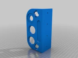 Pressure washer nozzle bracket