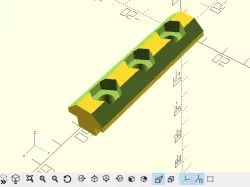 Profile Slider for 80x40 alu profile