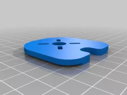 Reptile Harrier S1100 motor mount