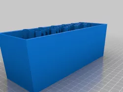 Ribbon burner mold