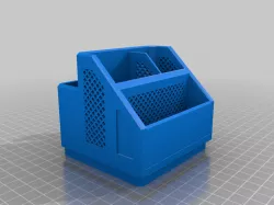 Rugged desktop organizer - without flashdrive slots