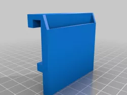 Scraper holder for Ender 3 v2 (51x1mm)