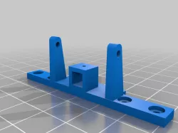 SCX24 Gladiator Tow Hitch and bumper Hinge