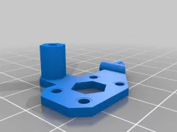 SCX24 spare tire and antenna mount