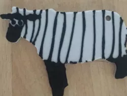 Sheep keychain hanger