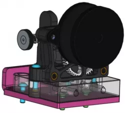 Sherpa Mini Mount for Biqu B1 (Heat Set Inserts)