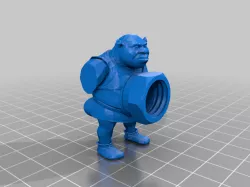 Shrek toothpaste popper 
