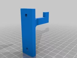 small nerf wall mount hook