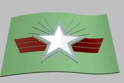 Small Soldiers commando elite flag
