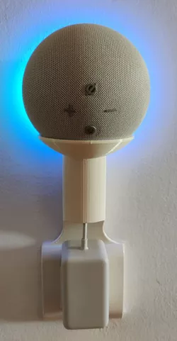 Soporte de pared en enchufe para Echo Dot 4