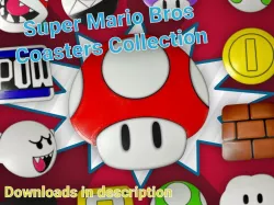 Super Mario Bros Coasters Collection