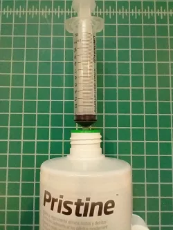 Syringe Adapter for Larger Seachem Bottles