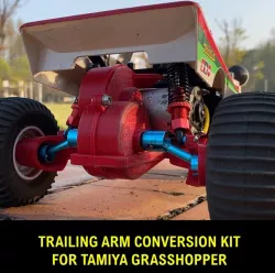 TAMIYA GRASSHOPPER : Trailing Arm Conversion Kit
