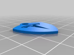 Tesla keychain