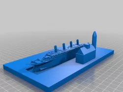 Titanic Dry Dock with FoxInTheBox Simple Titanic