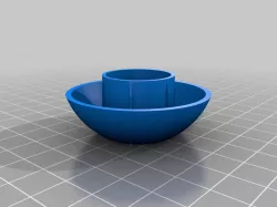 Trampoline pole top cap