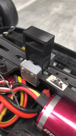 Transponder mount tamiya tt01