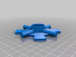turntable spool for (model) painting or airbrushing