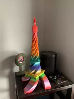Twisty Eiffel Tower
