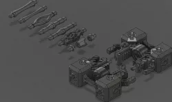 Unofficial 30MM optional pieces - Nexus reactor