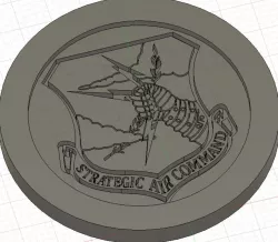 USAF Strategic Air Command (SAC) Coaster