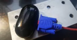 USB-C wire protector & VGA roll play