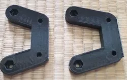 Virpil CM3 Throttle Base to Volair Sim Mount Converter