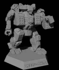 Wombat Terror Frisbee WTF-420 Custom Mecha