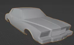 1/10 monte carlo body RC car body