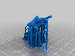 1/100 (15mm) scale 6pdr portee AT gun