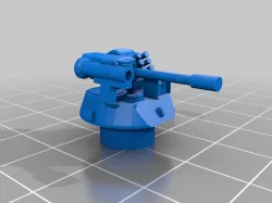 1:100 Scale Marder 1A2 - Turret with thicker Barrel
