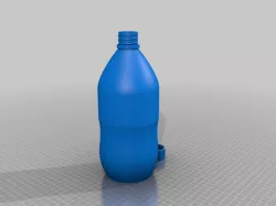 3D Printable Bottle With Cap