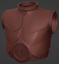 4-LOM Torso - Front
