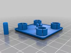 45X45 Aluminum End Cap