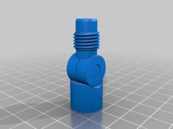 A/C service hose saver