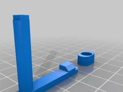 Airsoft M4 mag catch
