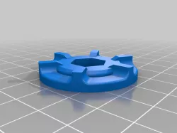 Airsoft pad wheel replacement part for Odin Speed Loader
