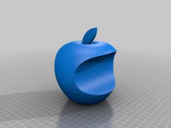 Apple 3D logo 