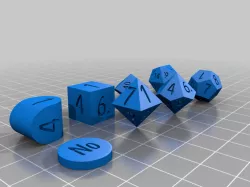 Basic Dnd Dice Set