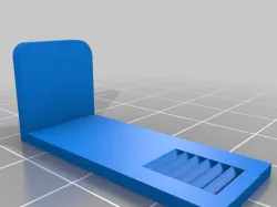Blind bracket clamp holder