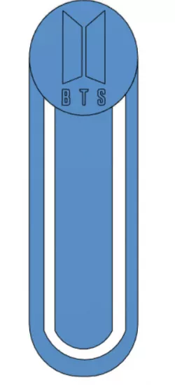 BTS bookmark