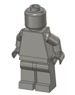 Building toy miniature figure